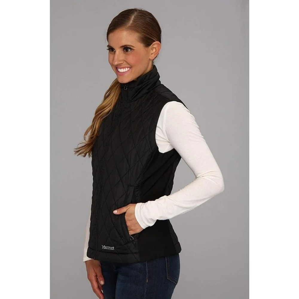 Marmot Kitzbuhel Insulated Black Quilted Vest size S